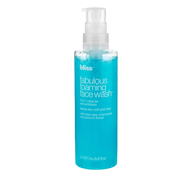 Bliss Fabulous Foaming Face Wash Cleanser & Exfoliator