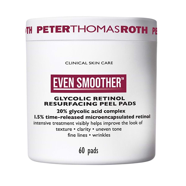 Peter Thomas Roth Even Smoother Glycolic Retinol Resurfacing Peel Pads