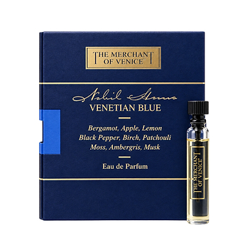The Merchant of Venice Venetian Blue Vial 