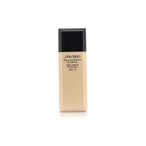 Shiseido Sheer And Perfect Liquid Foundation Natural Light Ochre (020)