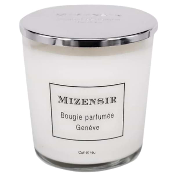 Mizensir Cuir et Feu Candle 