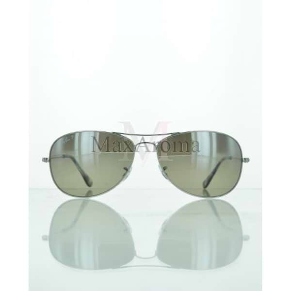Ray Ban  RB3543 003/5J Polarized Silver Lenses Sunglasses 