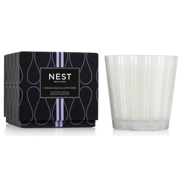 Nest Fragrances Cedar Leaf & Lavender  3-wick  Candle 