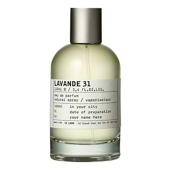 Le Labo Lavande 31 Eau De Parfum Unisex 100ml-Fresh, Elegant