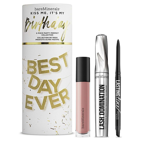 Bareminerals Kiss Me It\'s My Birthday 3 Pc Party-Perfect Collection