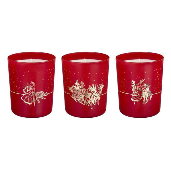 Festive Candle Trio